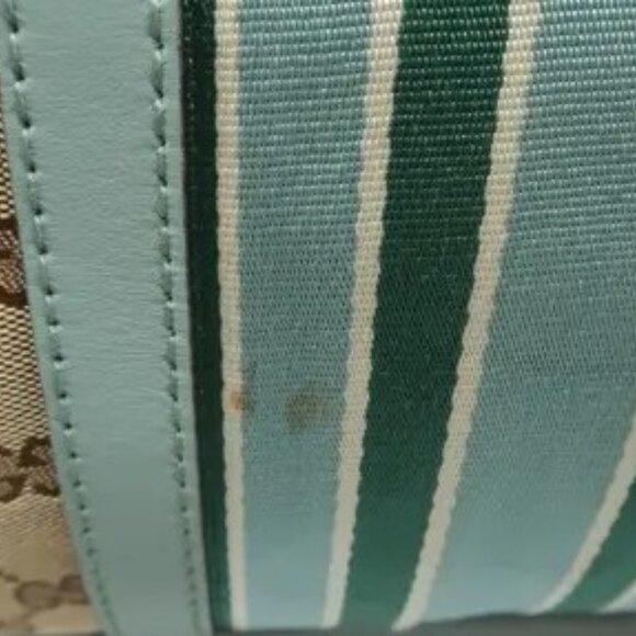 GUCCI CLASSIC MONOGRAM BOSTON MEDIUM W/LONG STRAP-100% AUTHENTIC - Picture 10 of 16